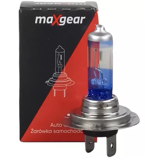 Bec Maxgear H7 12V 55W PX26d Halogen Albastru +100% 78-0194